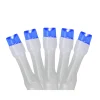 Sale Battery Operated LED Christmas Lights - Blue - 9.5' White Wire - 20ct Battery Operated