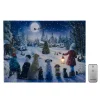 Discount Battery Operated Lighted Wall Art - Holiday Gathering Wall