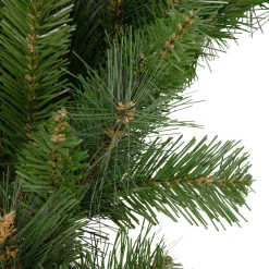 Sale Beaver Pine Mixed Artificial Christmas Wreath, 36-Inch, Unlit Unlit