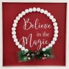 Sale Believe in the Magic Framed Christmas Wall Sign - 9.75" Wall