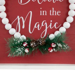 Sale Believe in the Magic Framed Christmas Wall Sign - 9.75