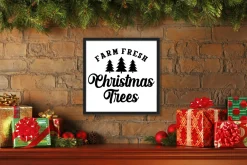 New Black and White Christmas Trees 15.5