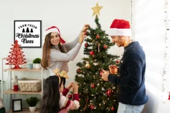 New Black and White Christmas Trees 15.5