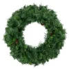 Outlet Black River Pine Artificial Christmas Wreath, 24-Inch, Unlit Unlit
