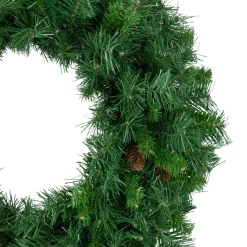 Outlet Black River Pine Artificial Christmas Wreath, 24-Inch, Unlit Unlit