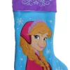 Outlet Blue & Purple Frozen Princess Anna Christmas Stocking Holiday Decor Stockings