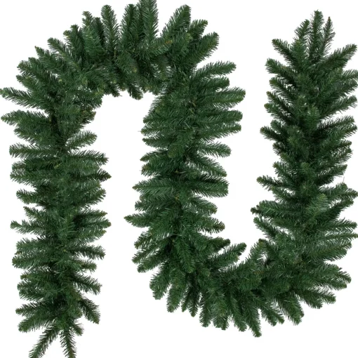 Clearance Buffalo Fir Artificial Christmas Garland - 9' x 12" - Unlit Unlit