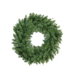 Buffalo Fir Artificial Christmas Wreath - 24" - Unlit Unlit