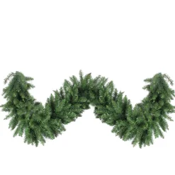 Outlet Buffalo Fir Commercial Length Artificial Christmas Garland - 50' x 16" - Unlit Commercial