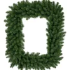 Best Buffalo Fir Rectangular Artificial Christmas Wreath - 36" - Unlit Unlit