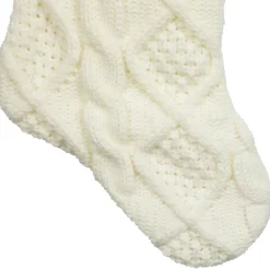 Best Cable Knit Christmas Stocking with Cuff - 21.5