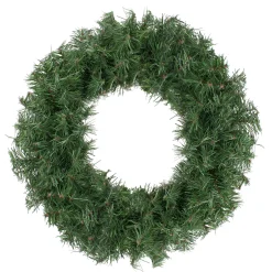 Outlet Canadian Pine Artificial Christmas Wreath - 18" - Unlit Unlit
