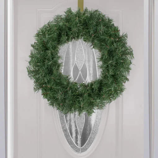 Outlet Canadian Pine Artificial Christmas Wreath - 18" - Unlit Unlit