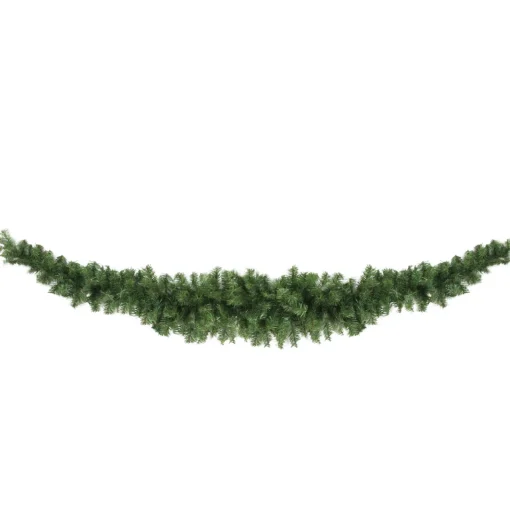 Hot Canadian Pine Artificial Christmas Swag - 7' - Unlit Unlit Swags