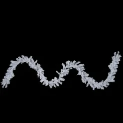 Discount Canadian Pine Commercial Artificial Christmas Garland - 100' x 10" - White - Unlit Colorful