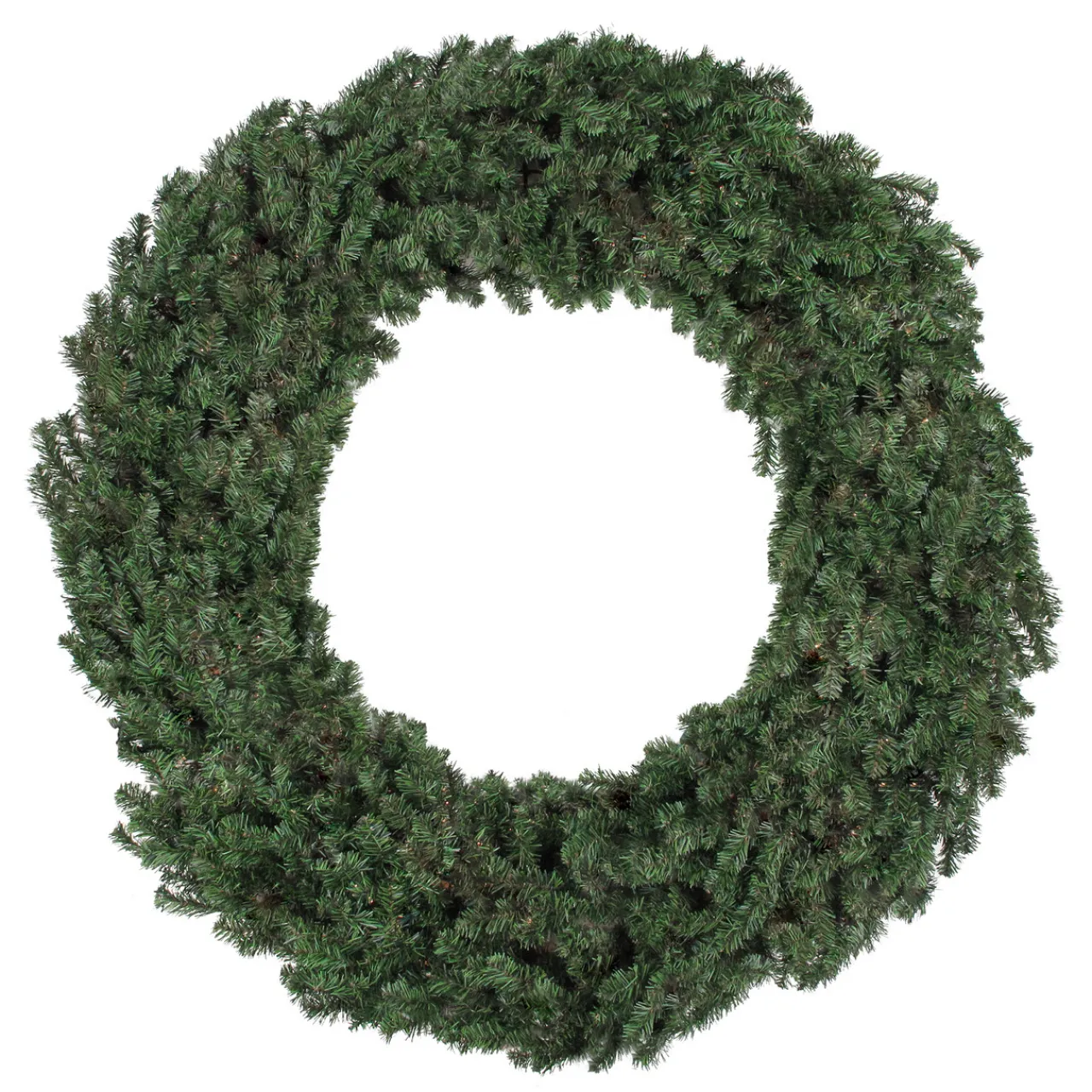 Clearance Canadian Pine Commercial Size Artificial Christmas Wreath - 12' - Unlit Commercial