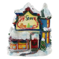 Hot Children's Toy Store Christmas Village Building Decoration - 4" Building Sets