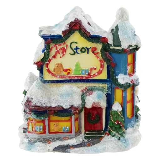 Hot Children's Toy Store Christmas Village Building Decoration - 4" Building Sets