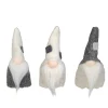 Christmas Gnomes Heads - 3.75" - Gray and Cream - Set of 3 Gnomes