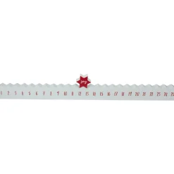 Hot Christmas "Joy" Countdown Advent Calendar - 24" - Red and White Advent Calendars