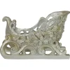 Best Christmas Sleigh Decoration - 9.75" - Champagne Sleighs