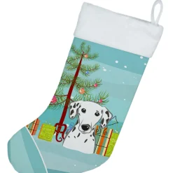Outlet Christmas Tree and Dalmatian Christmas Stocking BB1582CS Stockings