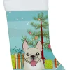 Sale Christmas Tree and French Bulldog Christmas Stocking BB1610CS Stockings