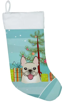 Sale Christmas Tree and French Bulldog Christmas Stocking BB1610CS Stockings