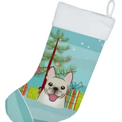 Sale Christmas Tree and French Bulldog Christmas Stocking BB1610CS Stockings