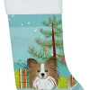 Clearance Christmas Tree and Papillon Christmas Stocking BB1620CS Stockings