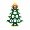 Christmas Tree Cut-Out with Miniature Ornaments Decoration - 11.25" Trees