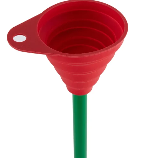 Best Christmas Tree Watering Funnel - 39.5" - Green and Red Bows & Ribbons