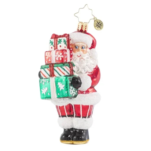 New Time to Celebrate! Glass Christmas Ornament 1020771 Collectibles