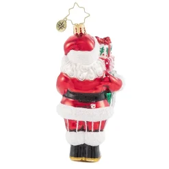 New Time to Celebrate! Glass Christmas Ornament 1020771 Collectibles