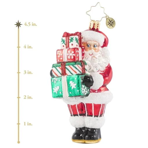 New Time to Celebrate! Glass Christmas Ornament 1020771 Collectibles