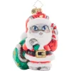 New Very Meow-Y Christmas Glass Ornament 1021506 Collectibles