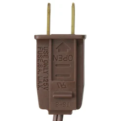 Commercial C9 Christmas Light Socket Set - 25' - Brown - 12