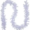 Online Commercial Length White Canadian Pine Artificial Christmas Garland - 100' x 8" - Unlit Colorful