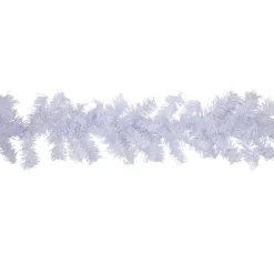 Online Commercial Length White Canadian Pine Artificial Christmas Garland - 100' x 8