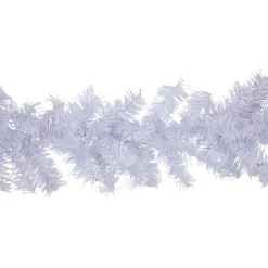 Online Commercial Length White Canadian Pine Artificial Christmas Garland - 100' x 8