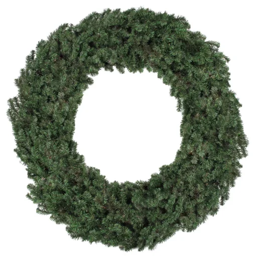 Outlet Commercial Size Canadian Pine Artificial Christmas Wreath - 10' - Unlit Commercial