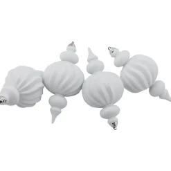 Best Commercial Size Shatterproof Finial Christmas Ornaments - 10