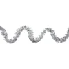 Online Commercial Tinsel Foil Christmas Garland - 50' x 2.5" - Silver - Unlit Commercial