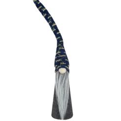 New Cone Gnome Christmas Figure - 15.5" - Gray and Blue Gnomes