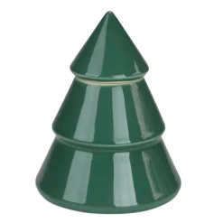 Best Contemporary Ceramic Christmas Tree Container - 6.25" - Green Trees