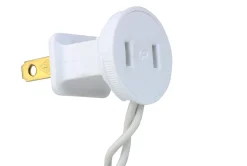 50-Count Blue and Clear Mini Christmas Light Set - 10' White Wire Incandescent