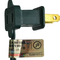 New 25-Count Clear and White Opaque C9 Christmas Light Set, 24ft Green Wire C7 & C9 Lights