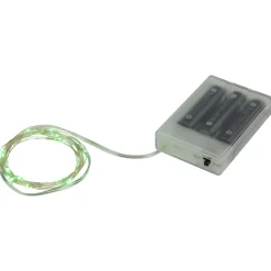 New 20-Count Green LED Micro Fairy Christmas Lights - 6ft, Copper Wire Fairys