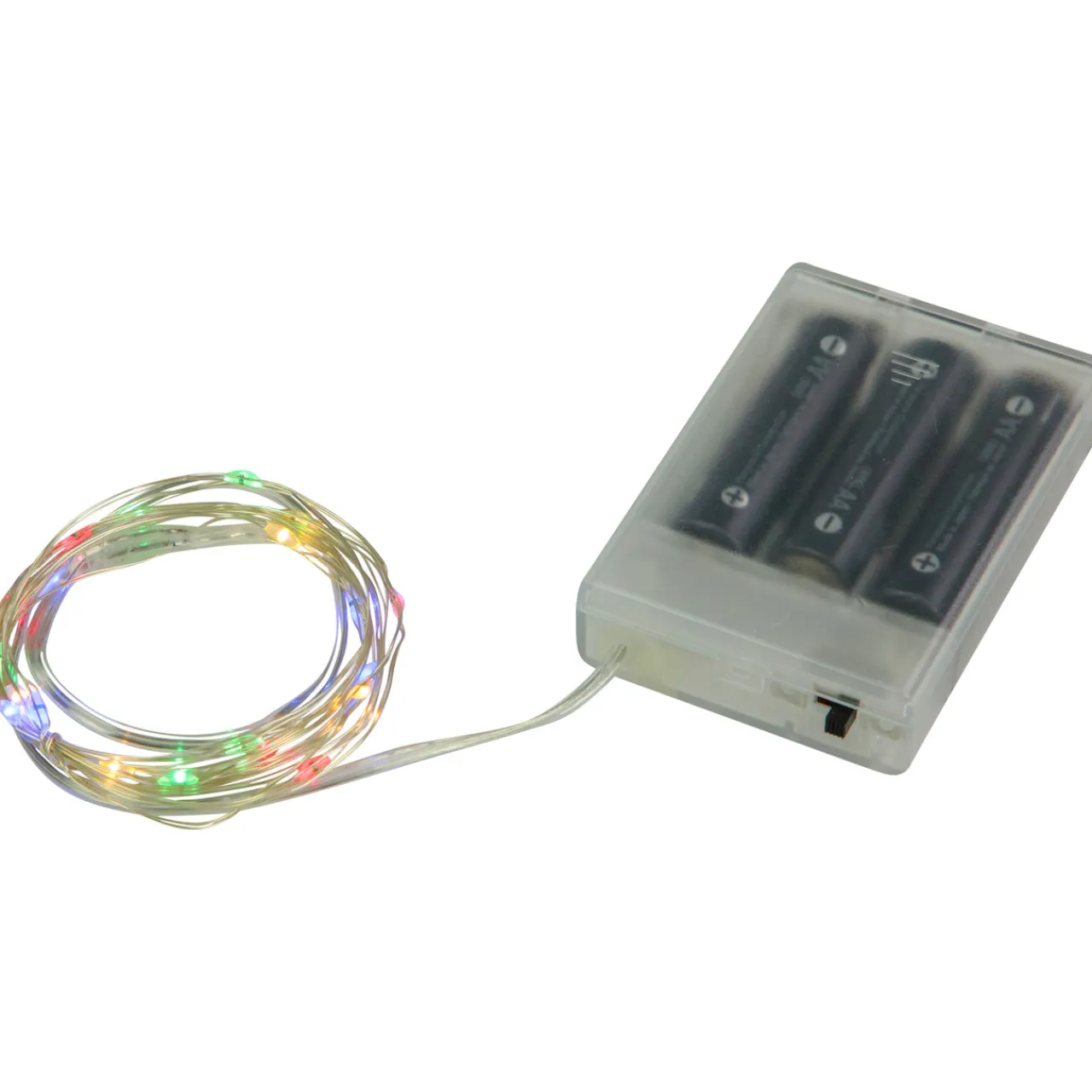 Online 20-Count Multi-color LED Micro Fairy Christmas Lights - 6ft, Copper Wire Fairys