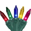 Outlet 450-Count Multi-Color Mini Christmas Light Set - 92' Green Wire Incandescent